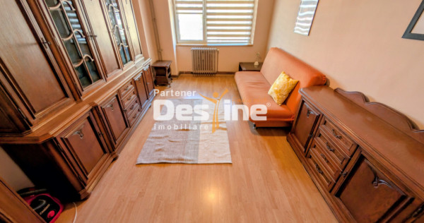 3 camere decomandat mobilat utilat complet 2 bai lift, Gară