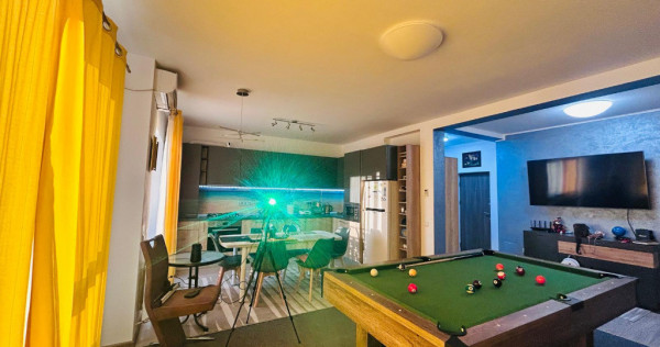 Apartament 3 camere, 80 mp, mobilat modern, loc parcare inclus