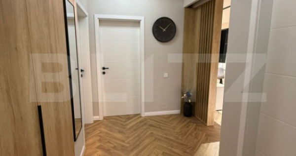 Apartament mobilat si utilat, totul nou, parcare subterana,