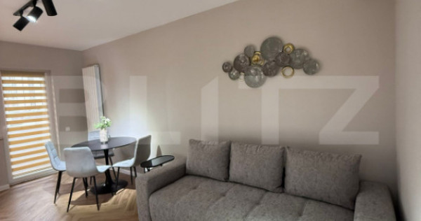 Apartament mobilat si utilat, totul nou, parcare subterana,