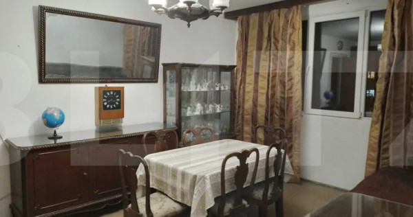 Apartament 3 camere, 62 mp + balcon &icirc;nchis, etaj 3/4 &ndash; zo