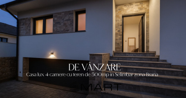 Casa Individuala 4 camere + 500mp teren in Selimbar