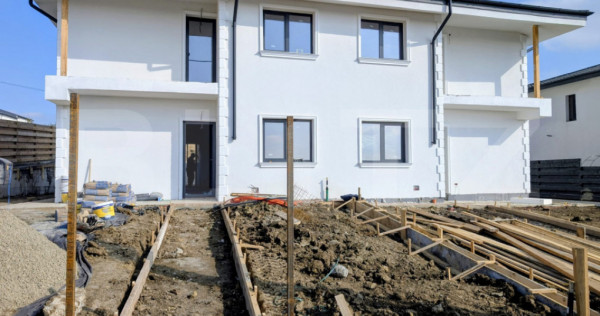 Duplex Modern 4 camere în Miroslava - zona linistita