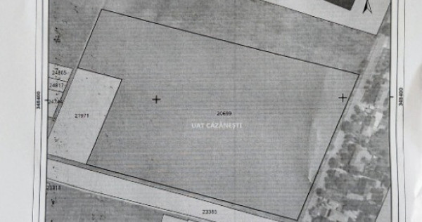 Teren intravilan pretabil parc fotovoltaic 43000mp