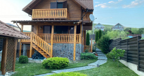 Cabana deosebita in Campenesti - un refugiu modern cu privel