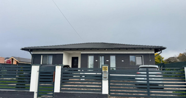 Casa modernă parter, 125 mp utili | 3 dormitoare | Eficien?