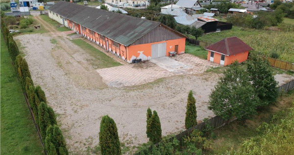 BUHUSI - Hala 507 mp, curte 2107 mp