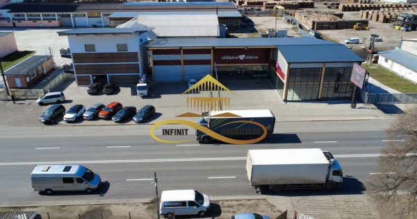 Hala cu cladire de birouri | Stefan cel Mare | Roman/Neamt