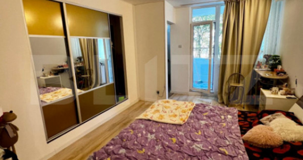 Exclusiv-Apartamet 1 camera, 28 mp, balcon, zona Aleea Detun