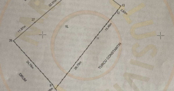 Teren 969 mp intravilan la 10km de Pitesti, langa padure.