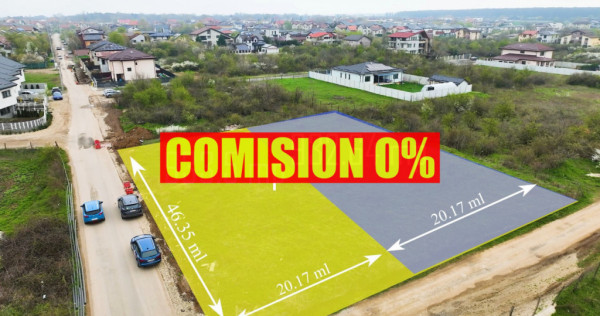 Mogosoaia | Teren intravilan | 2 parcele a cate 933 mp