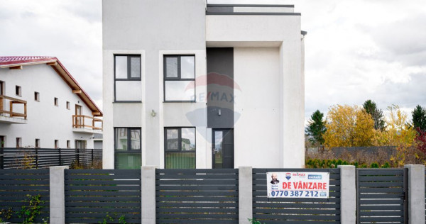 Casă nouă în Stupini: 4 camere, 3 băi și teren gener...