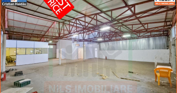 Pret bomba! 2,5 e/mp! Hala productie/depozitare/birouri | IM