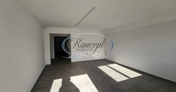 Spatiu vizibil pe strada Plevnei, trafic auto intens