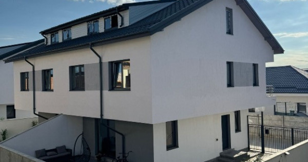Vila duplex spațioasă, zonă liniștită, aproape de București–164.000 €