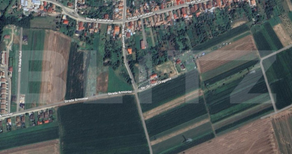 Teren cu vedere panoramică, 656 mp, Oarda