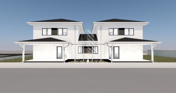 Duplex despartit prin camera tehnica, 4 camere, 3 bai,Mos...