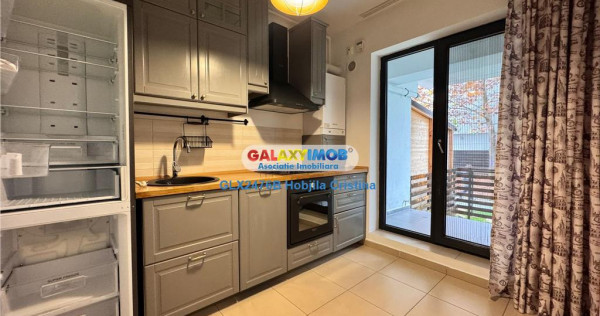 Apartament 3 camere mobilat parter Baneasa Greenfield