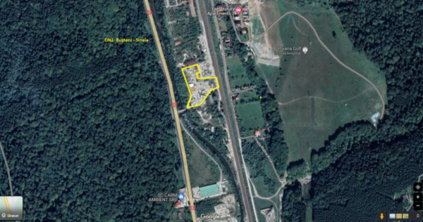 Teren Industrial Busteni - Sinaia - Acces DN1 + cale ferata