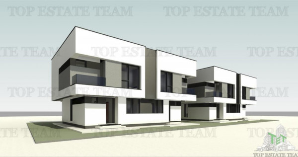 Duplex modern 4 camere in centru Chiajna