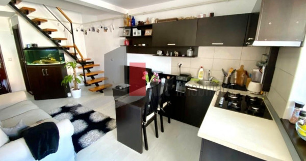 Apartament 2 camere tip duplex, 46,5 mp, mansardat, cu ba...