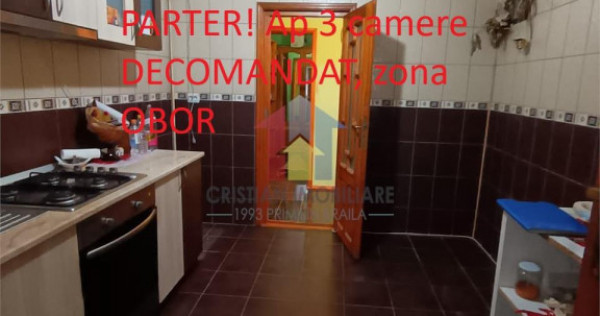 3 camere parter, STRADAL, confort 1, Obor