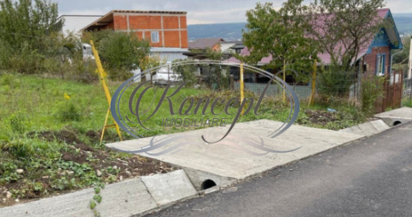 Teren intravilan generos cu utilitati si front larg in Jucu