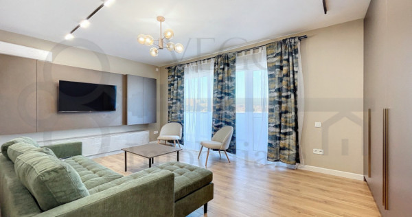 2 camere, 56 mp, mobilat, terasa 26 mp, zona Iulius Mall