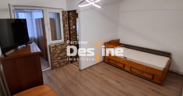 Frumoasa - Garsonieră 25 mp, etaj 1, mobilată și utilată