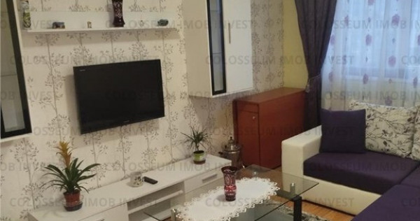 COLOSSEUM: Apartament 2 camere mobilat utilat nou zona Calea Bucuresti