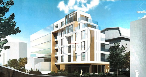 Apartament exclusivist 4 camere, 17mp terase, singur pe e...