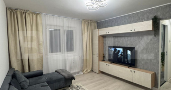 Apartament cu 2 camere, 35,35 mp, etaj 1, renovate premium,