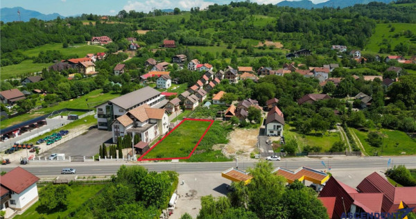 Intravilan, aria castelul Bran,utilitati,acces apreciabil: F