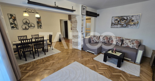 Apartament cochet de vanzare 3 camere 80mp 2 bai balcon zona