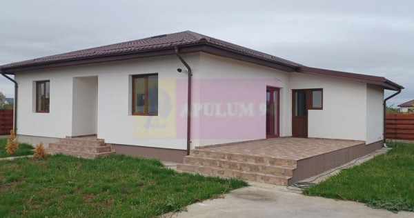 Săbăreni, casă nouă, 3 camere, 2 băi, bucătărie, t...