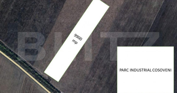 Investitie - 1,5 ha langa noul PARC INDUSTRIAL COSOVENI