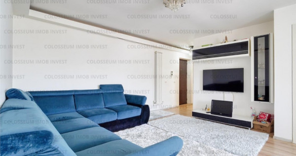 COLOSSEUM: Apartament 3 Camere mobilat utilat parcare beci Garii