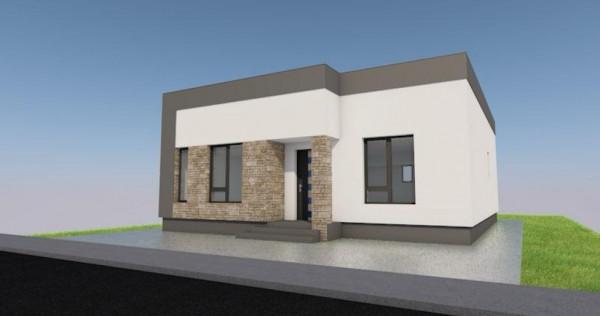 Casa individuala parter || 4 camere 2 bai || teren 469mp