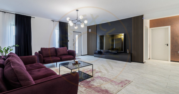 Casă superbă pe parter cu piscină, foișor și 1.000 mp t