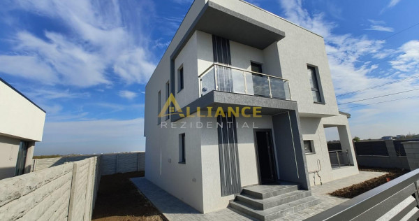 Vila individuala cu 4 camere 3 bai teren 364mp