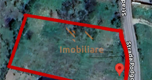 TEREN INTRAVILAN 2.077 MP | DUBLU FRONT | PODGORIA