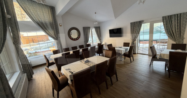Se oferă pensiune de v&acirc;nzare Zona Transalpina &ndash; Modernă