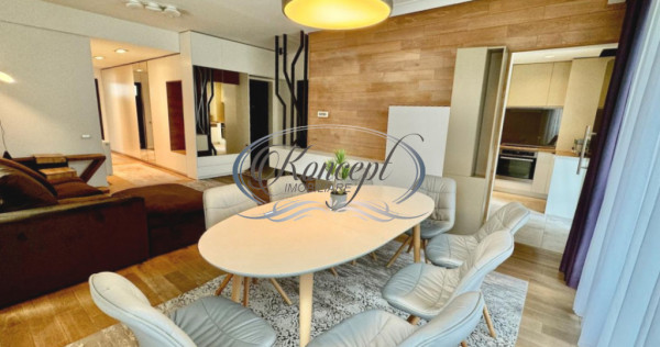 Apartament elegant cu finisaje premium si 2 parcari in Manas