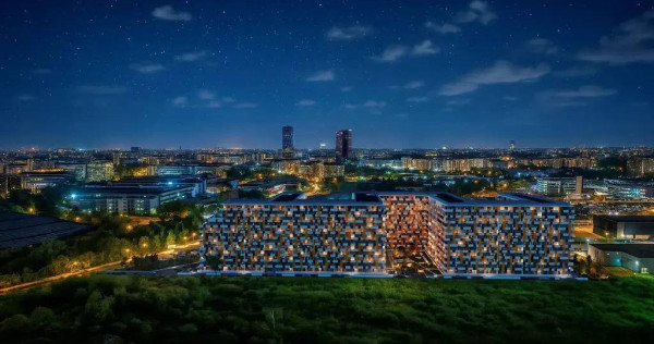 Horizon City Pipera-Apartament 3 camere cu 2 locuri de pa...