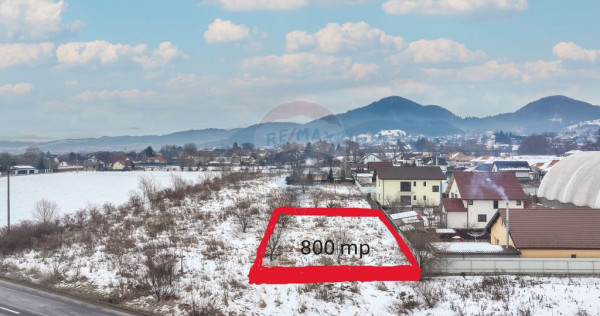 Teren intravilan de v&acirc;nzare &ndash; intrare in Brașov