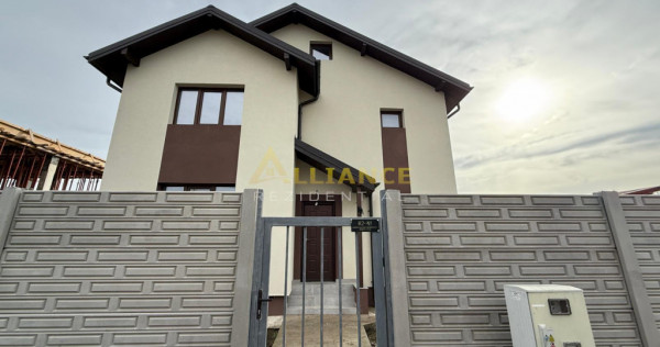 Vila individuala - 4 camere 2 bai - pod - incalzire pardosea