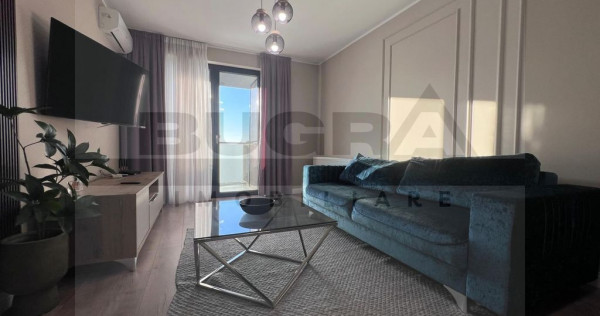 Apartament de 2 camere, 55mp, parcare subterana, zona Iul...
