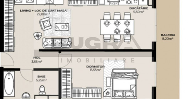 Apartament 2 camere, bloc nou, semifinisat, zona Kaufland