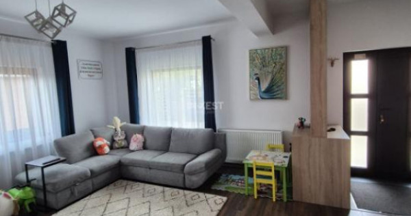 Casă individuală cu 4 camere MOBILATĂ ȘI UTILATĂ