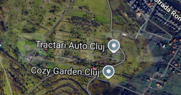 Teren 455 mp + Cotă Drum, Zona Nordului, Borhanci, Puz Apro